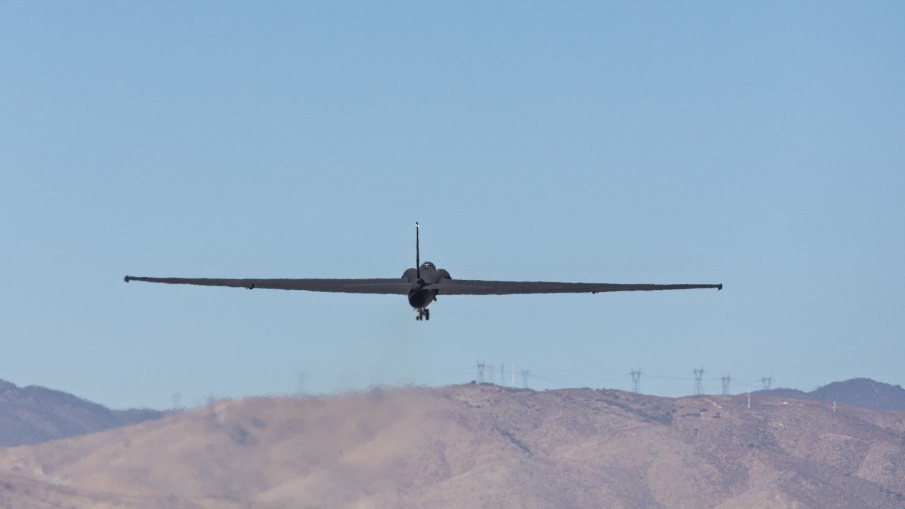 U-2 1099 in flight