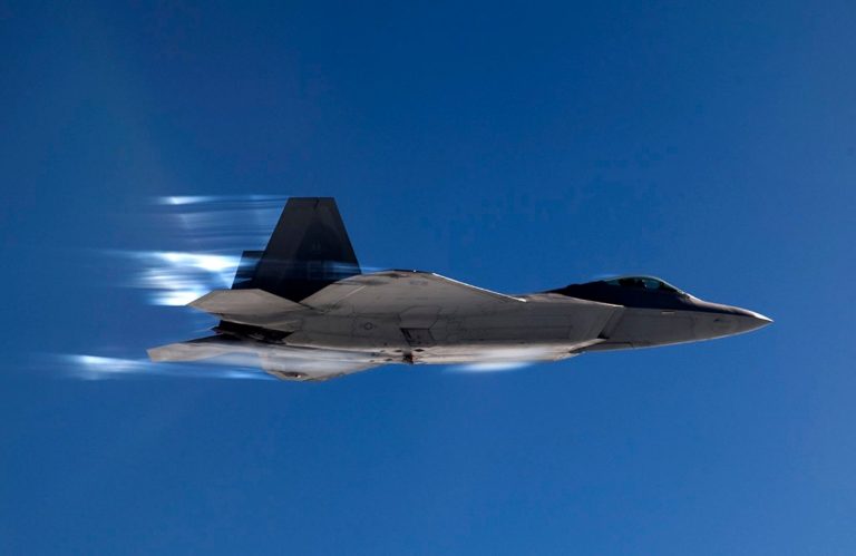 F-22 Raptor, MQ-20 Drone Complete Manned-Unmanned Exercise