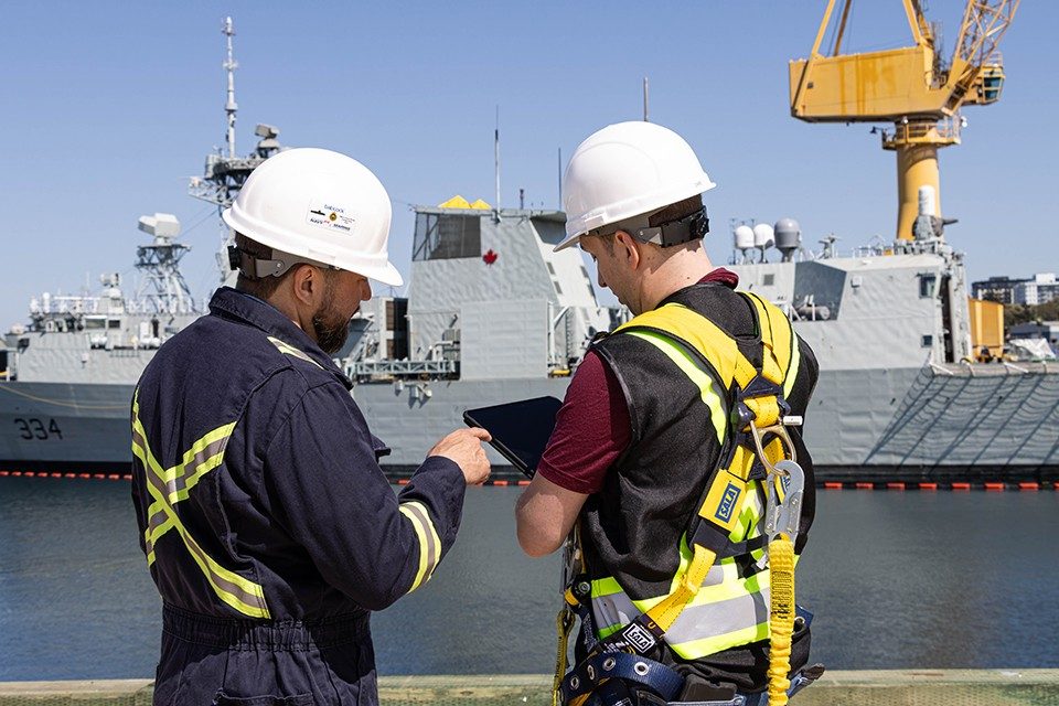 Lockheed Martin personnel at CFB Esquimalt in Victoria