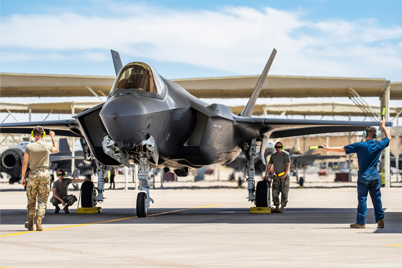 f35 flight line