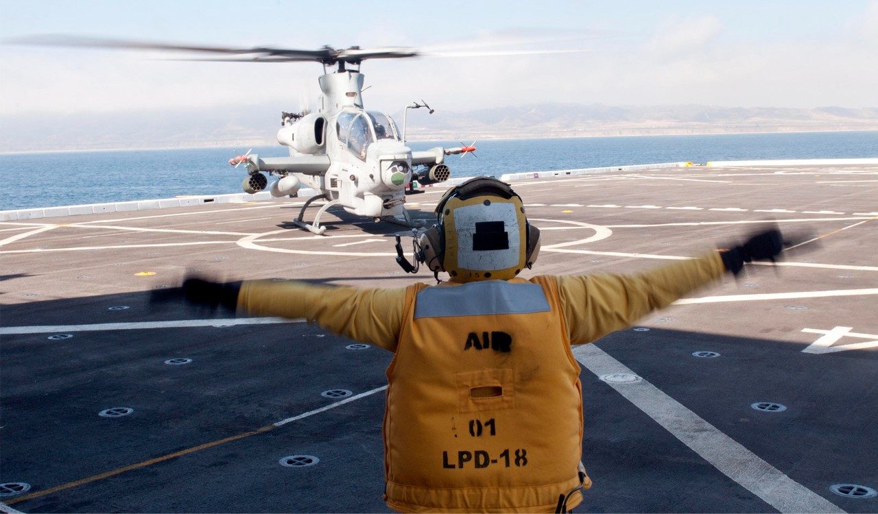 TSS on Aircraft Carrier