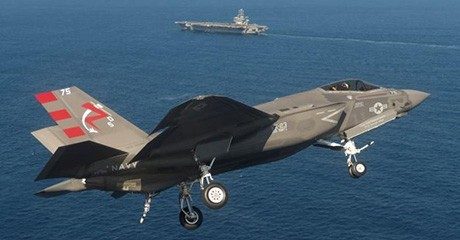 Air defense: F-35C Lightning II